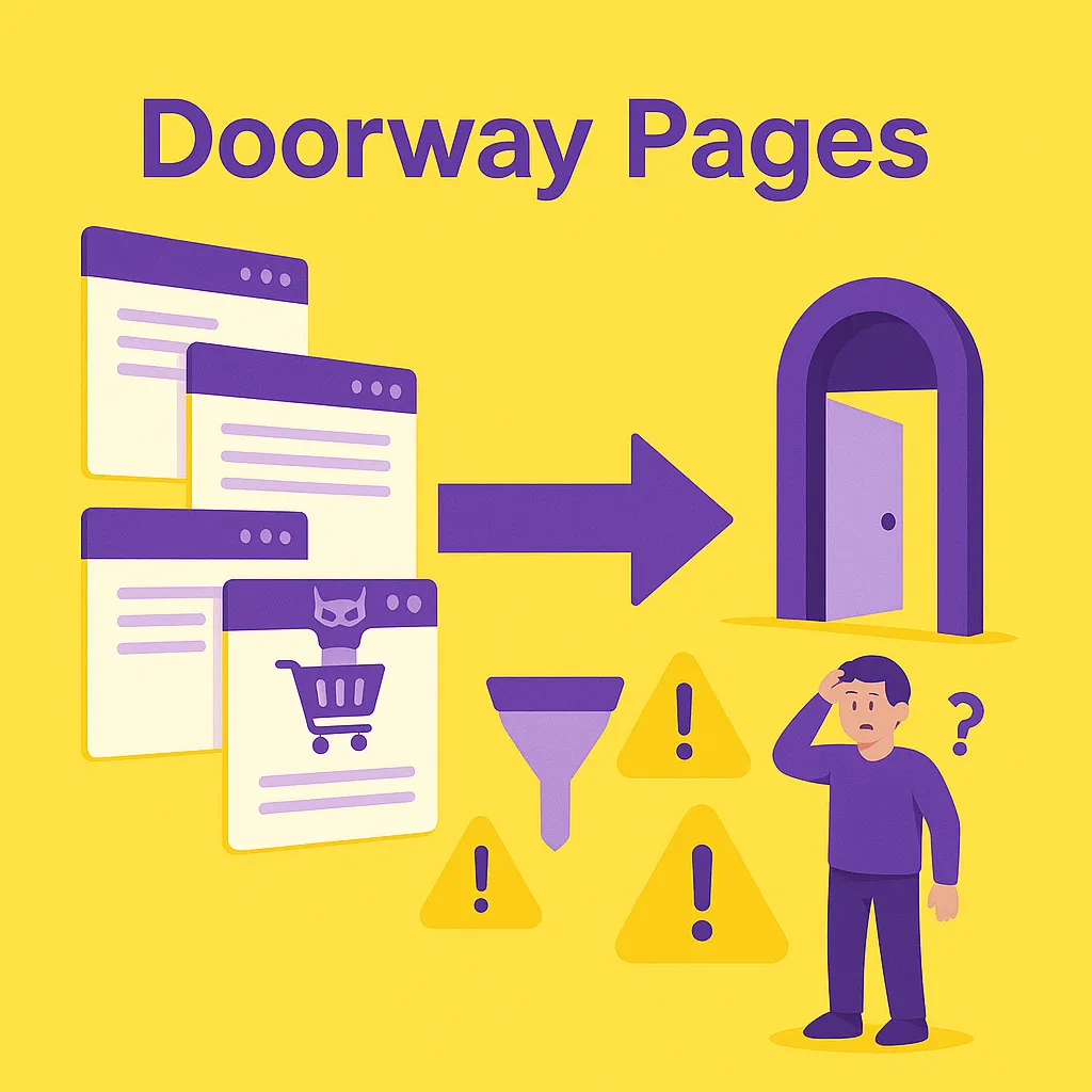 تکنیک سئو کلاه سیاه Doorway Pages