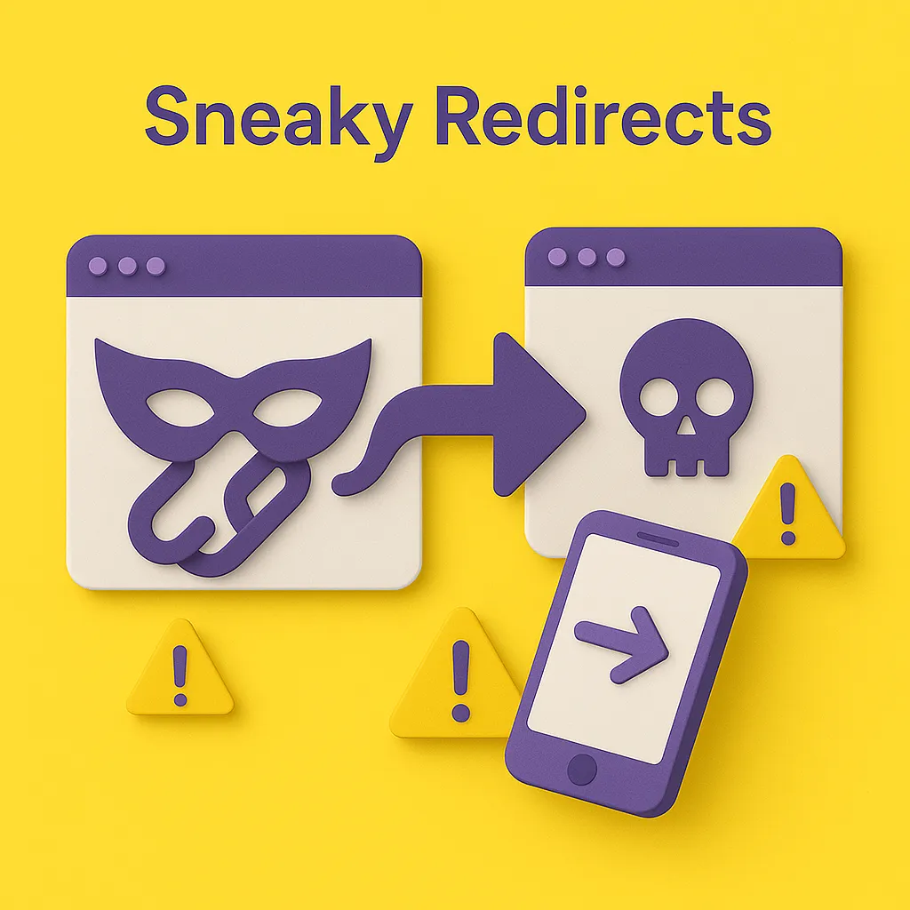 تکنیک سئو کلاه سیاه Sneaky Redirects