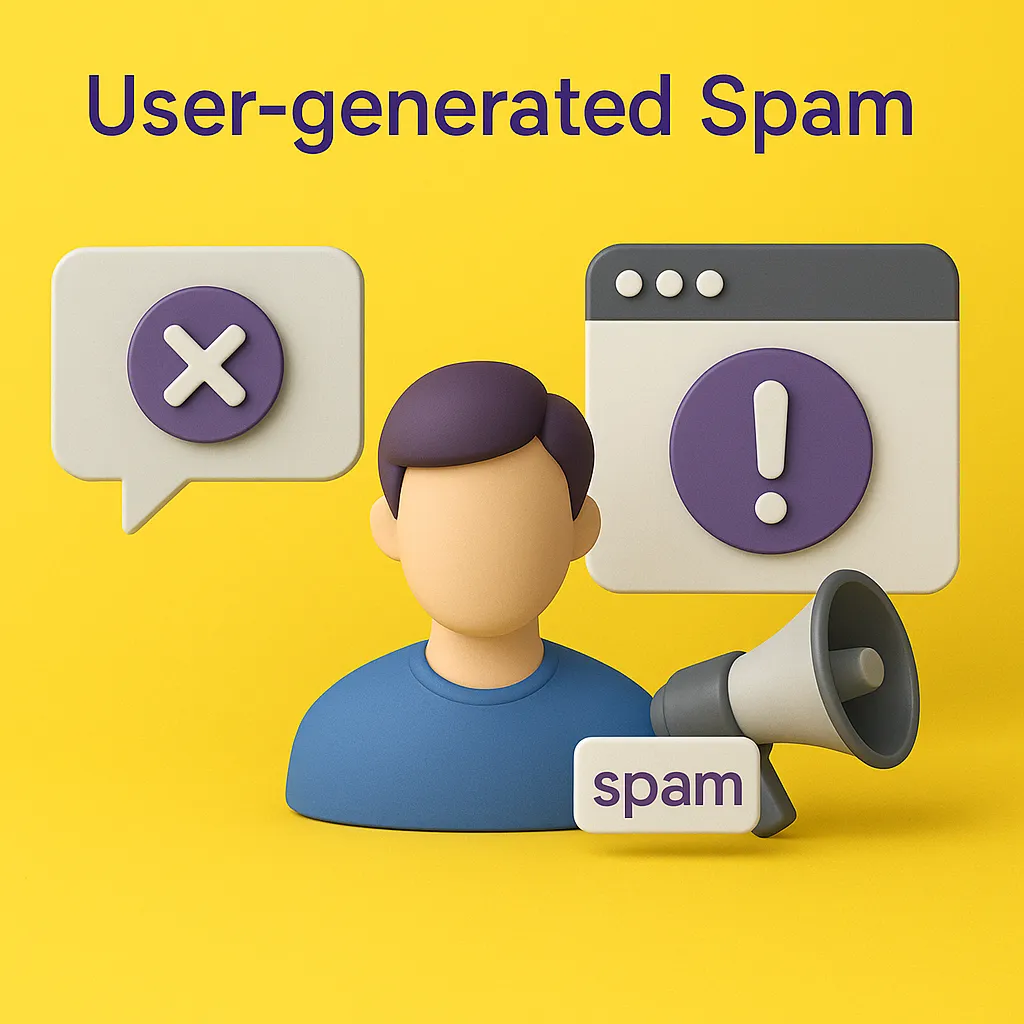 تکنیک سئو کلاه سیاه User-generated Spam