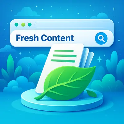 الگوریتم fresh content